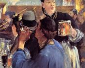 Corner of a Cafe Concert - Edouard Manet